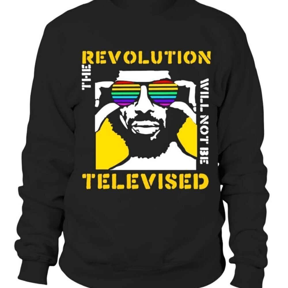 Gil Scott Heron Revolution Will Not Be Televised Music Sweatshirt